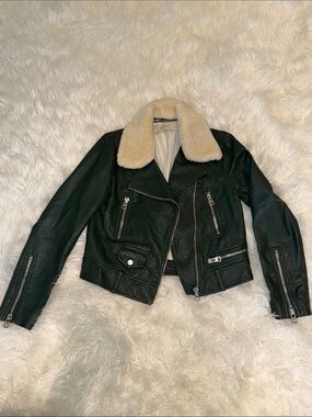 Forest Green Leather Jacket